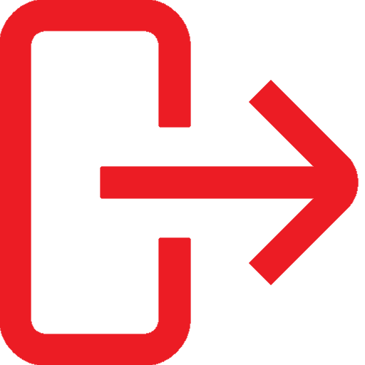 icon sign out